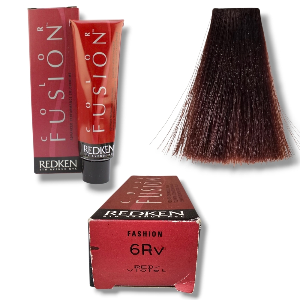 Redken Color Fusion Fashion Permanent Hair Color Cream 60 ml/2 oz 6Rv